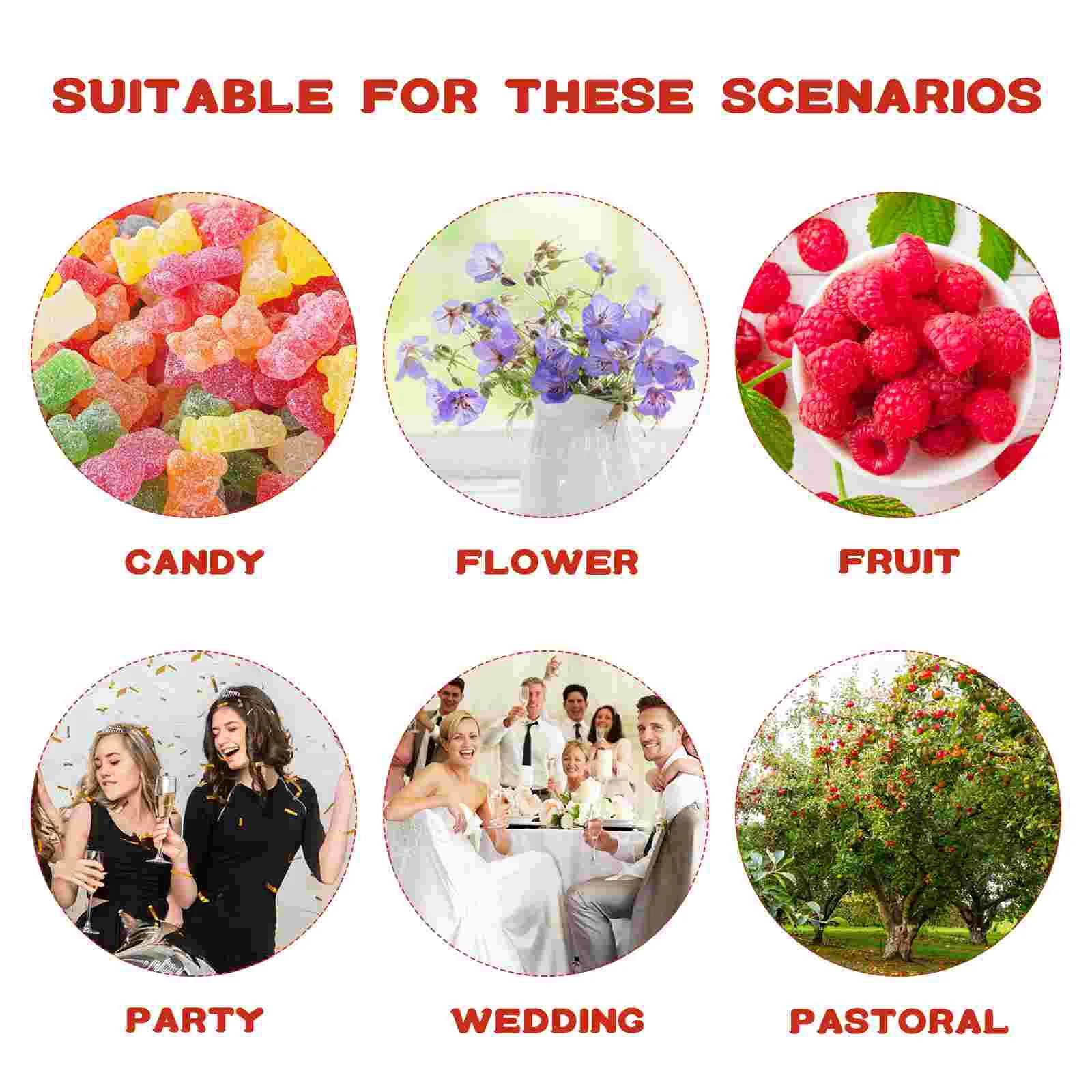 10 Pcs Rattan Shopping Basket Handwoven Picking Woven Flower Baskets Wedding Decor Storage Picnic Handle Lightweight 6