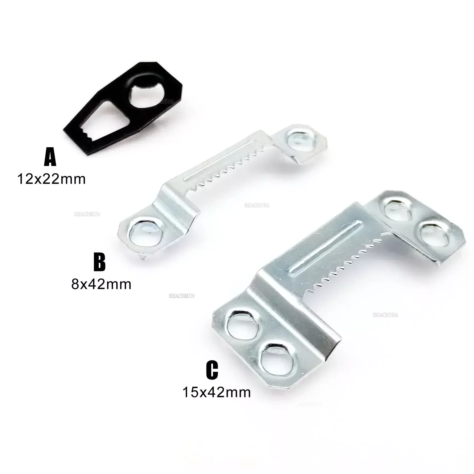 25pcs Painting Picture Photo Frame Back Board Screwless Barbed Press Self-fixing Hanging Fixing Sawtooth Sawtooth Hook