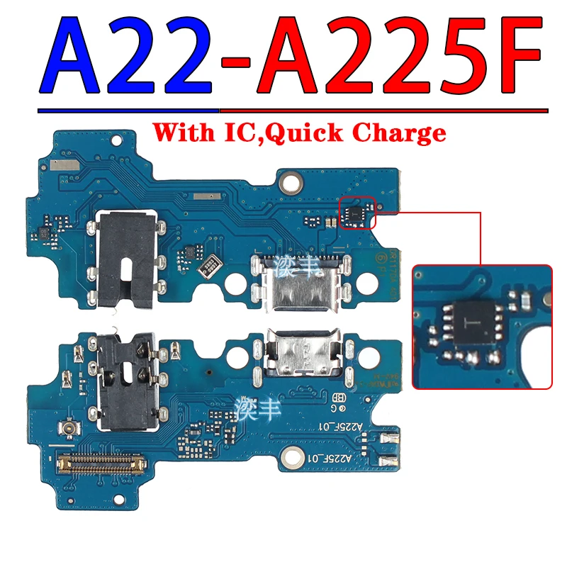 USB 충전기 독 충전기 포트, 충전 보드 모듈, 삼성 갤럭시 A01 코어 A11 A21 A31 A41 A51 A71 A02S A12 나초 A22 4G 5G
