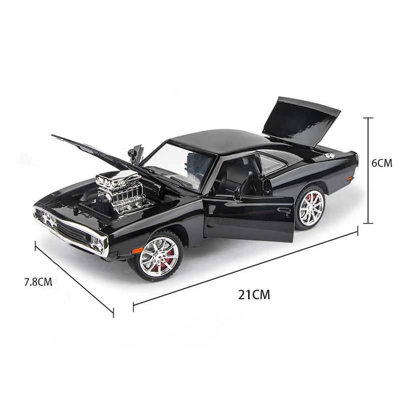 Dodge Charger 1970 Hızlı Ve Öfkeli 1:24 Ölçekli Model Araba