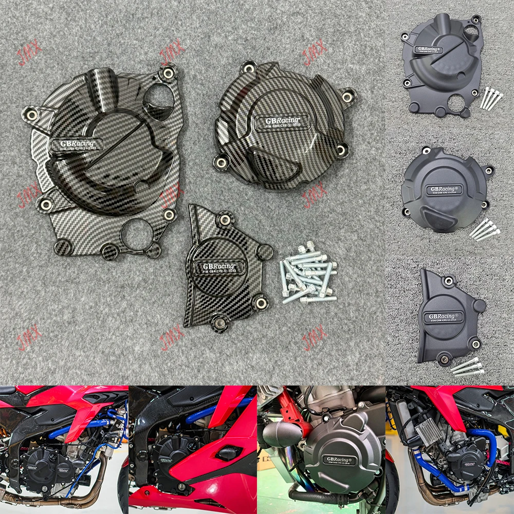 GB Racing Engine Cover ZX25R ZX4R ZX4RR ZX400R ZX400RR For KAWASAKI Motorcycle Alternator Clutch Protection Cover Accessories