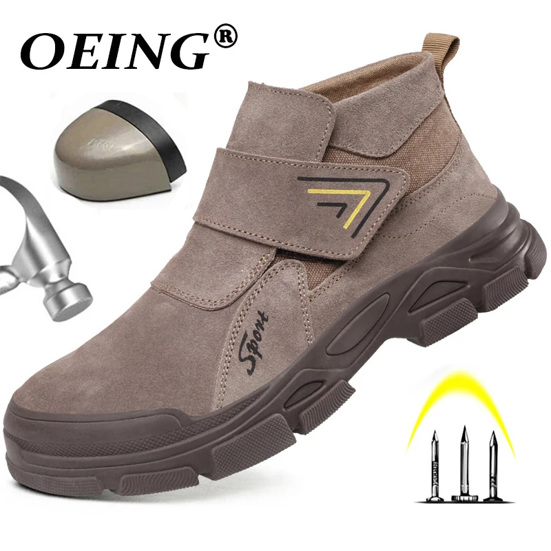 Zapatillas Sin Cordones Hombre Zapatos De Seguridad Para Hombre