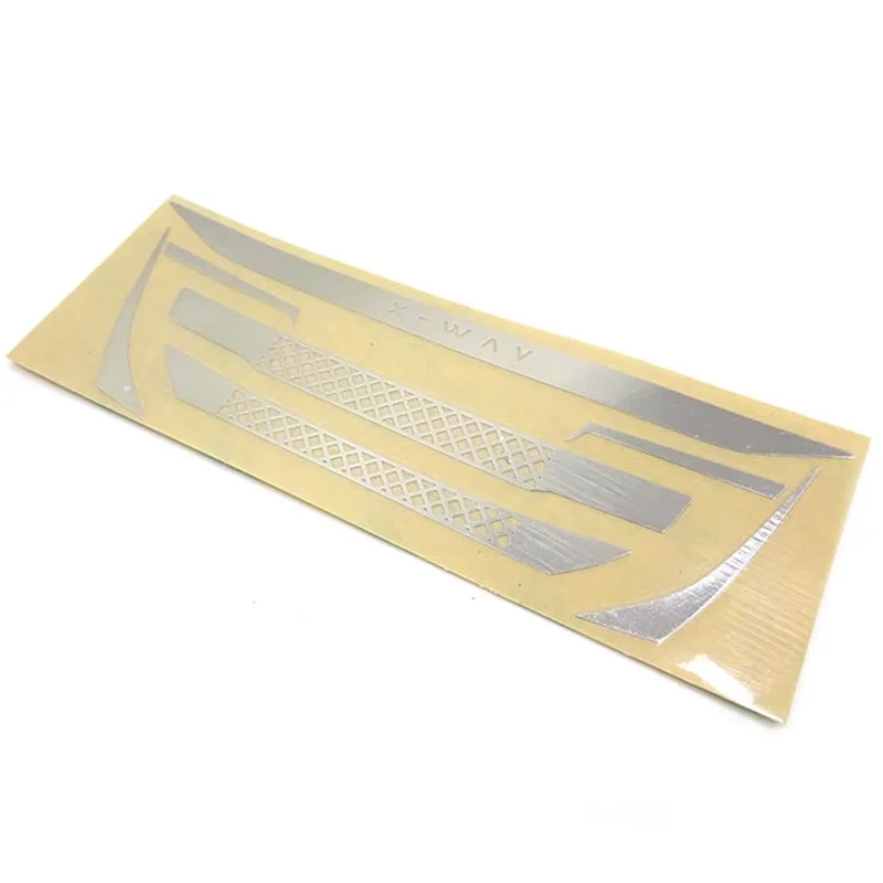 

Metal Stickers Front Face Decoration for 1/14 Tamiya RC Truck Trailer IVECO Car DIY Parts