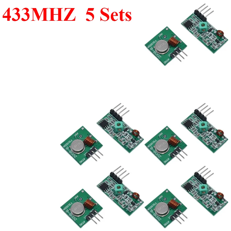 Lot de 5 à 10 Émetteurs/Récepteurs 433MHz pour Drone RC