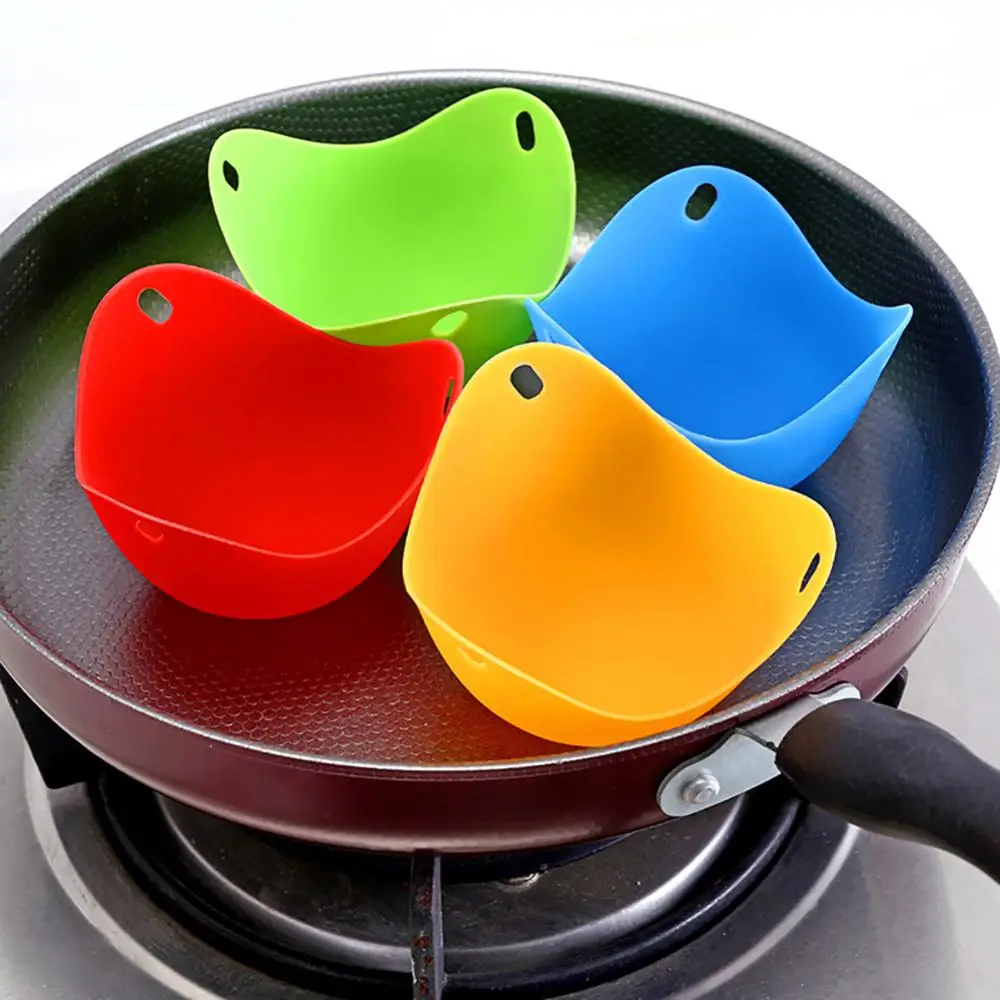 Creative Egg Poacher Silicone Steam Egg Poachers Healthy Non toxic
