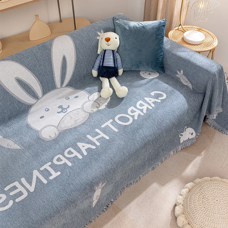 

Chenille Modern Simple Reversible Sofa Towel All-inclusive Sofa Cover Cover Anti-cat Scratch Sofa Blanket Cover