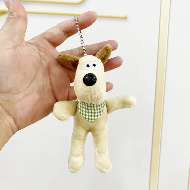 Cartoon Plush Key Pendant Cute Dog Plush Pendant Toy Keychain Girl Gift Cartoon Doll Doll Grab Machine Key