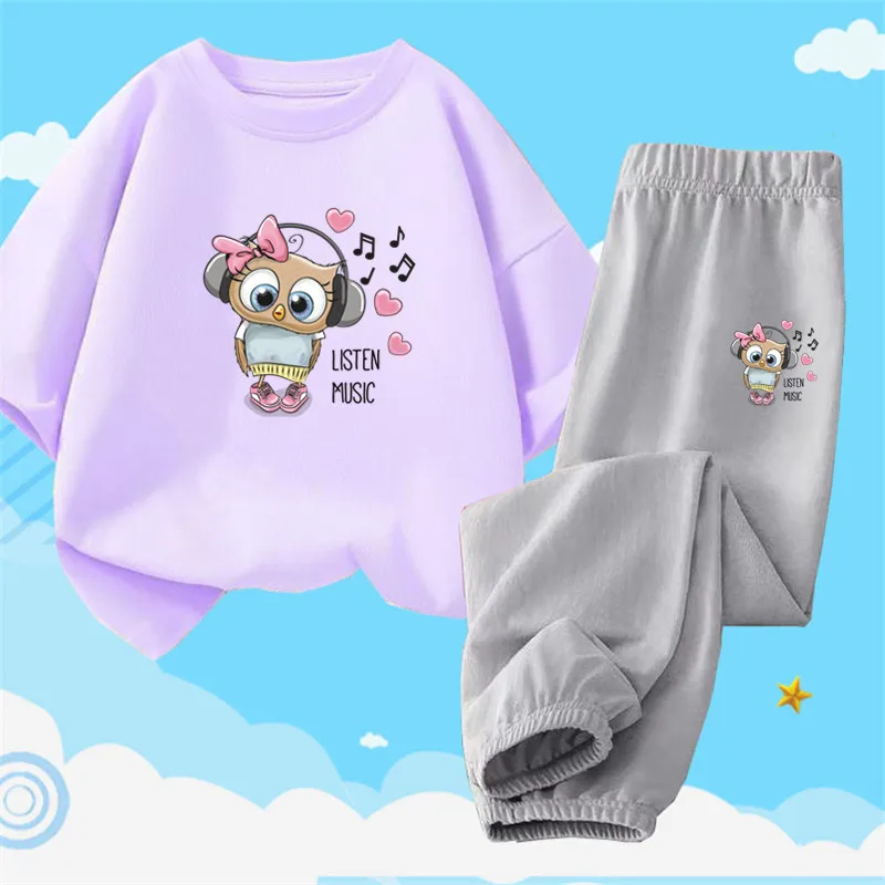 DONWEN Conjunto De Ropa Para Niña Pequeña, Blusa De Manga