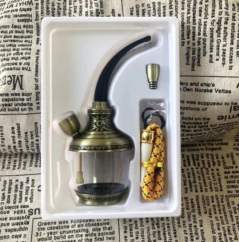 

High-quality Metal Hater Smoking Pipe dual use Reducing TarCigarette filter Remove to Clean Cycle Use Smoke Mouthpiece Men Gift