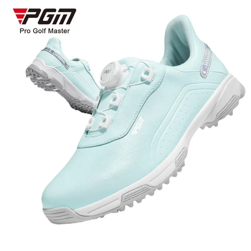 

Кроссовки для гольфа PGM, водонепроницаемые, с высокой эластичной амортизирующей противоскользящей технологией, ультралегкие Дизайнерские кроссовки