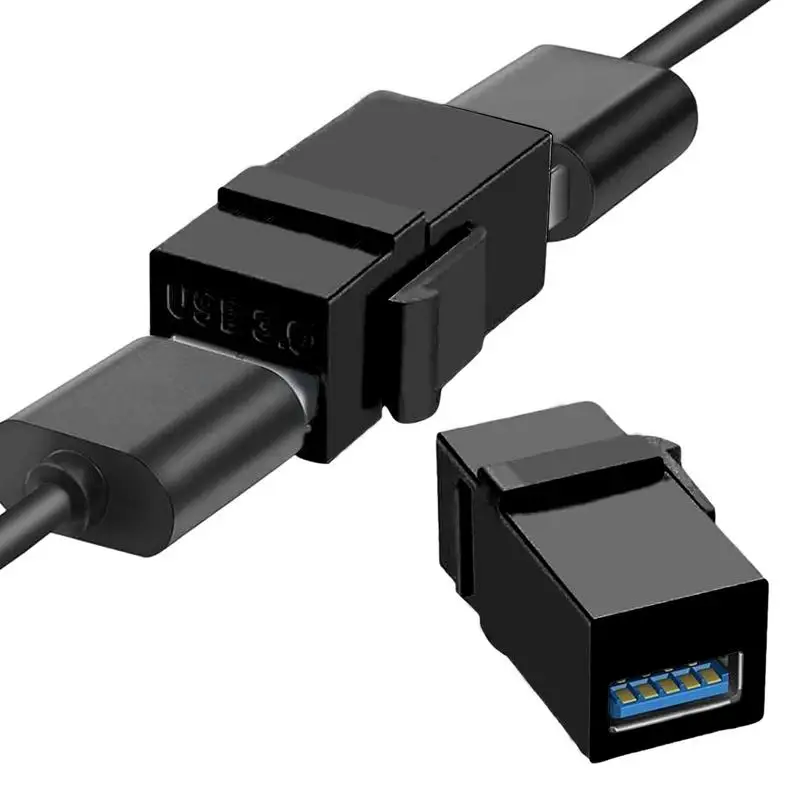 USBKeystoneJack2pcsUSB30CouplerExtensionConnectorUSBSocket