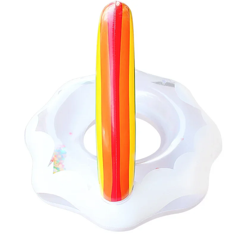 Swimming Ring  Hot Cloud Rainbow Inflatable Pool Ring Float For Adult Kids Pool Party Water Toys Swim Circle Piscina Flotador 4
