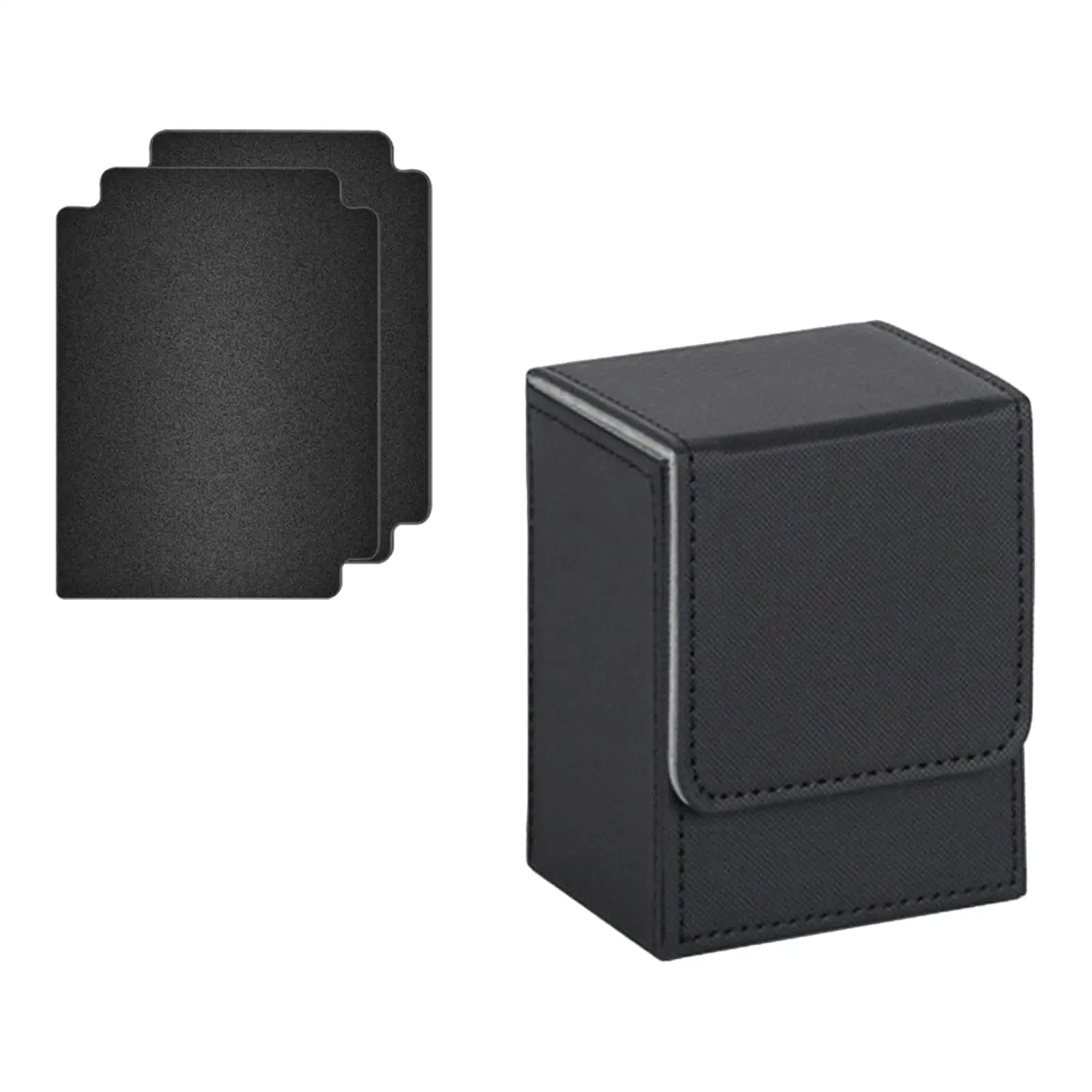 Premium Lightweight Trading Card Deck Box - Durable Holder for 100 Collectible Cards