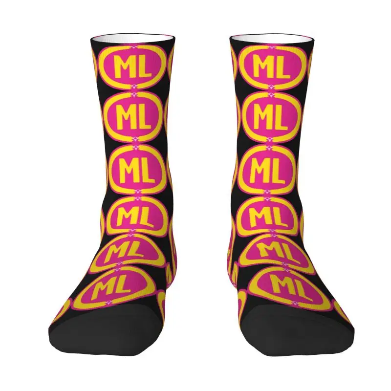 

ML Electronic Music Men Women Crew Socks Unisex Fun Spring Summer Autumn Winter Dress Socks