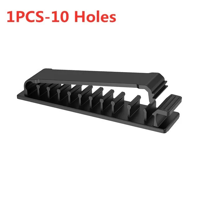 1X10 Holes-Black