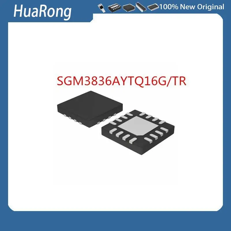 5 개/몫 SGM3836AYTQ16G/TR 3836ATQ TQFN16