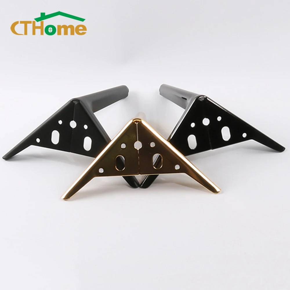 4pcs Metal Furniture Legs for Coffee Table Feet 12/15/18cm Light Luxury TV Cabinet Sofa Chair Hardware for Furniture Legs Foot