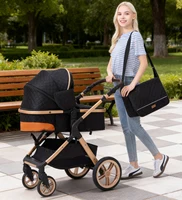 Poussette 3 en 1 pour bébé, voiturette pour bébé, articles pour nouveau-né, poussettes légères, siège auto pour bébé, poussettes à quatre roues 5