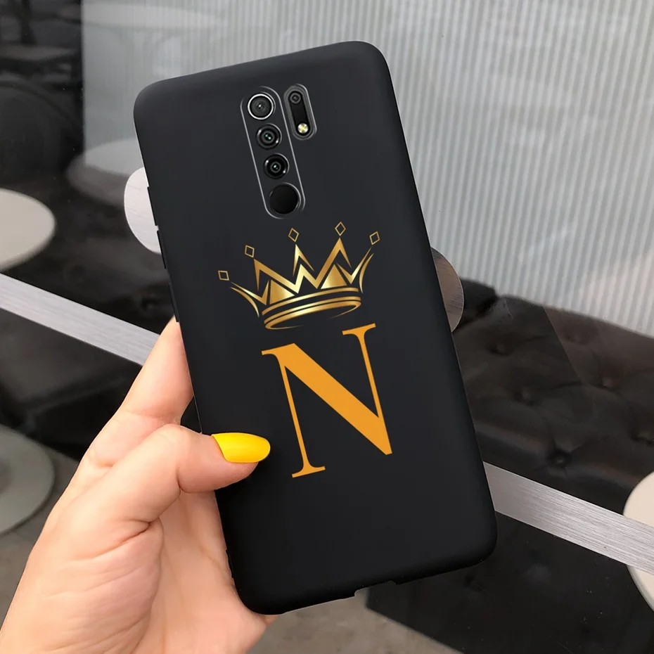 Luxury Flower Crown Silicone Phone Case - Soft TPU Cover