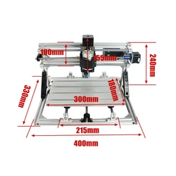 Disassembled CNC 3018 PRO Desktop Engraving Machine DIY Mini CNC Router Pcb Milling Machine with GRBL Control Optional Laser