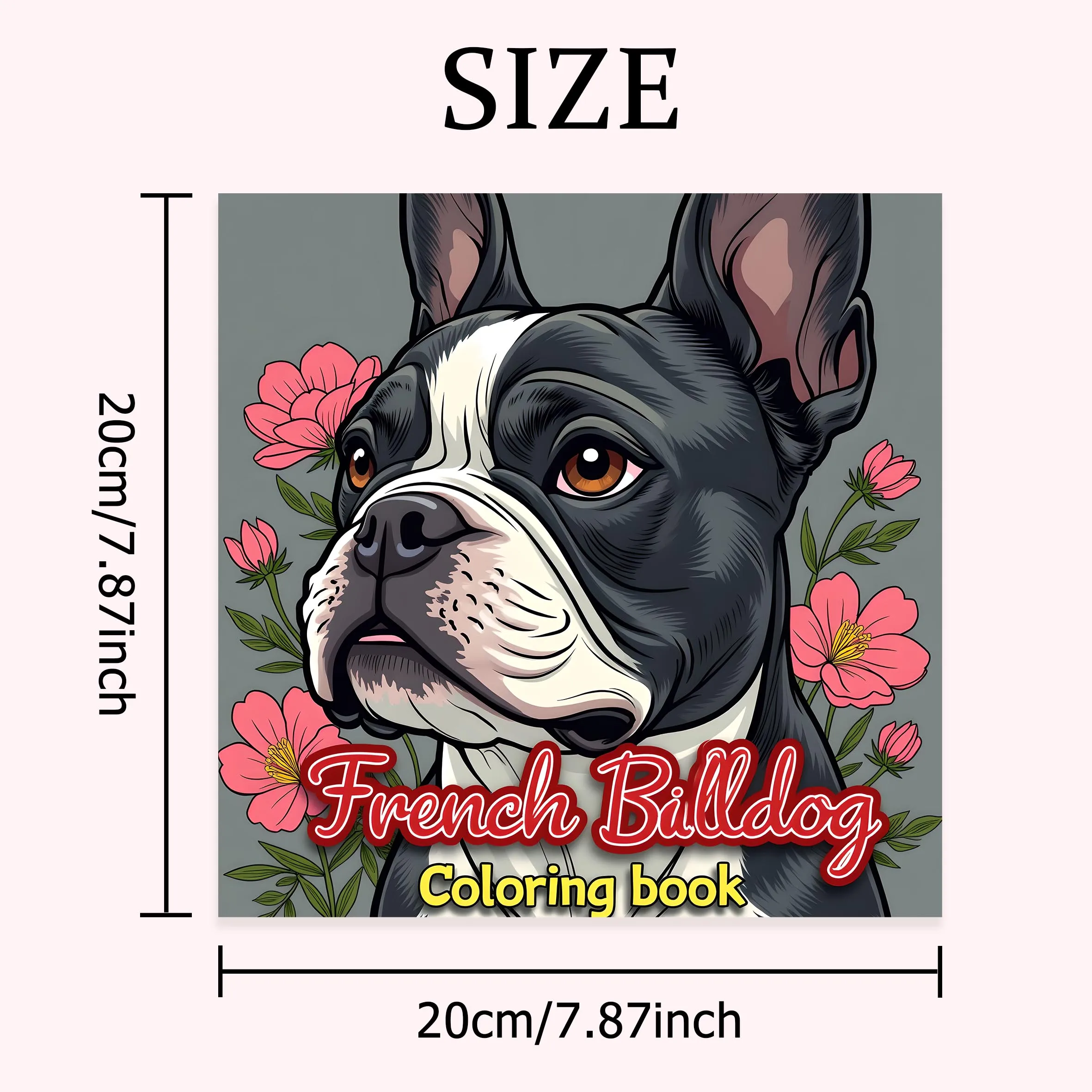 BULLDOG Patterns Coloring Book for Adults Cute Drawing Book Perfect Gift for Party and Birthday 2