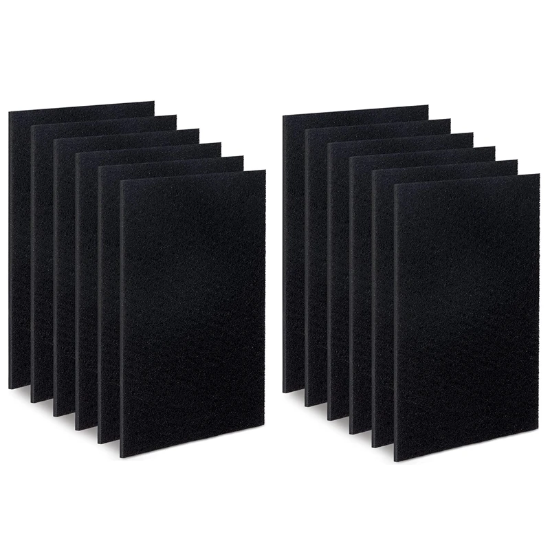 

12PCS Premium Carbon Activated Pre Filters Air Purifier Replacement Spare Parts For Honeywell HPA100 Air Purifier