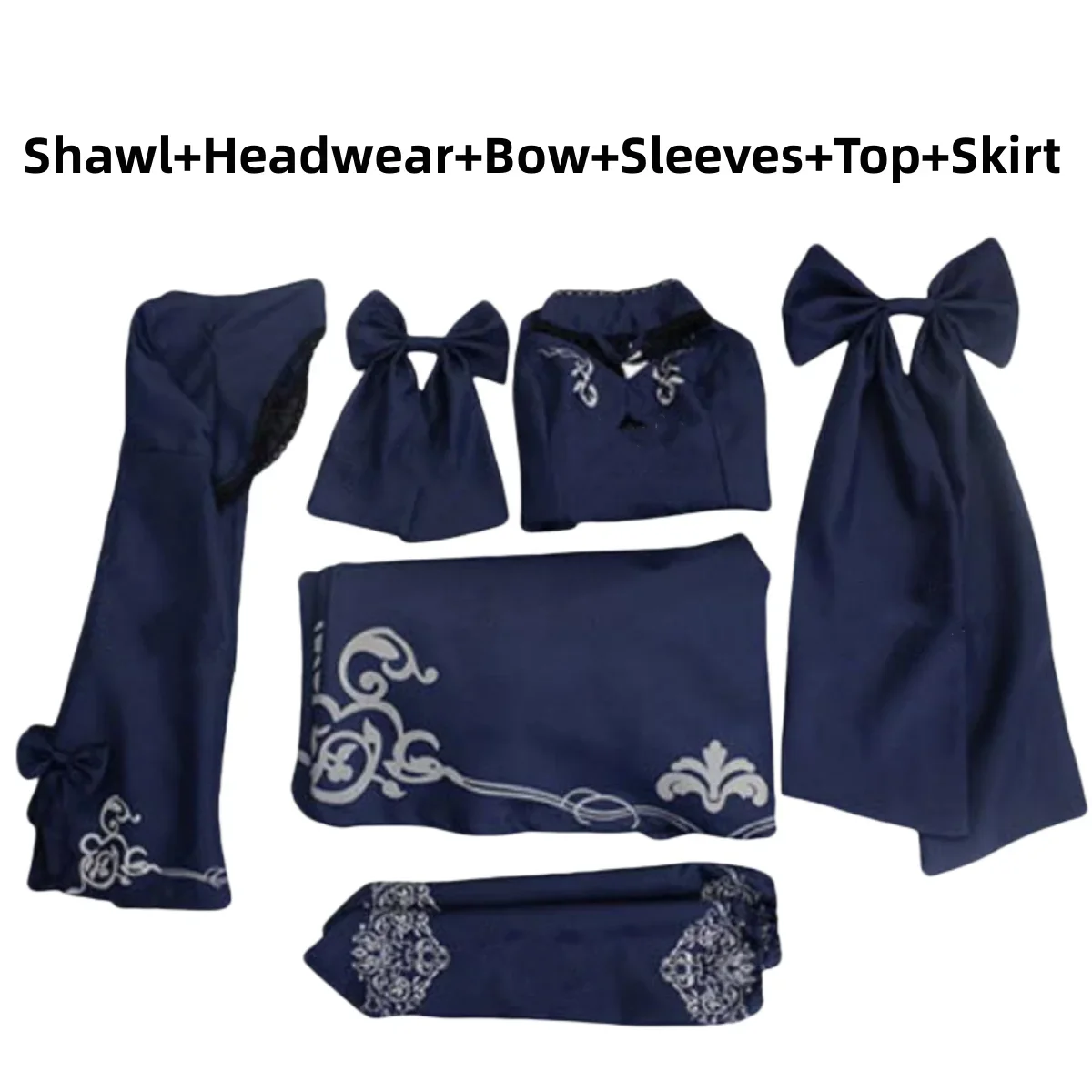 Fate Stay Night Altria Pendragon Blue Evening Dress Cosplay Costume