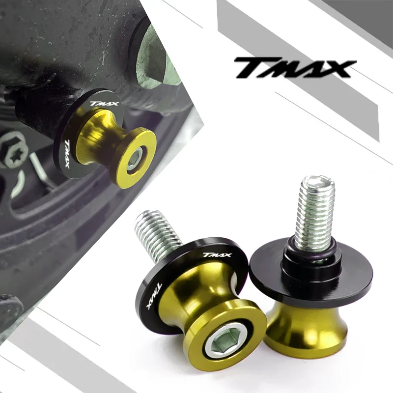 Для YAMAHA T-Max 500 TMAX 500 560 TMax 530 2023 аксессуары для мотоциклов CNC M6/M8/M10 катушки маятника задние слайдеры подставка винты