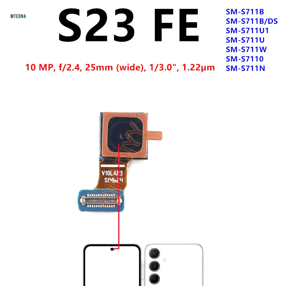 High-Resolution Front Facing Camera 12MP Replacement for Samsung Galaxy Smartphones