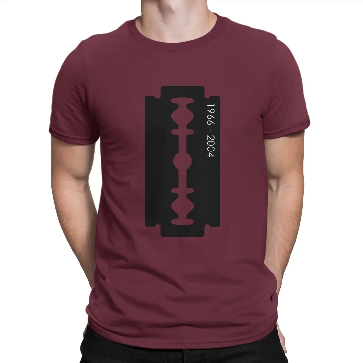 thumbnail image 1 of Camiseta de hombre con cuello redondo y manga corta de Dimebag Darrell, ideal como regalo de humor., 1 of 7