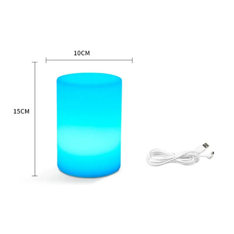 

Tuya Wifi Smart LED Night Light Dimmable RGB Color Table Lamp APP Voice Control Timing Work With Alexa Home Assistant