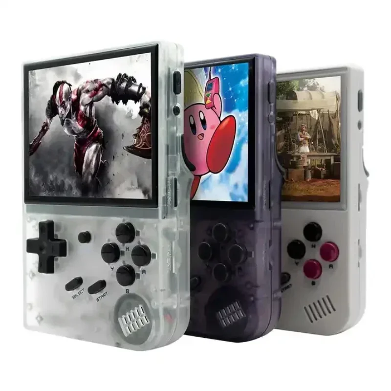 

RG35XX Handheld Game Console 3.5 inch IPS Screen Linux System 64G/128G TF Card Built-in 5470+ Games Miyoo Handheld Game Player