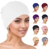 Muslim Hijab Caps New Premium Fashion Closed Hijab Underscarf Musliman Turban Women's Head Hood Elastic Bonnet Cap 1
