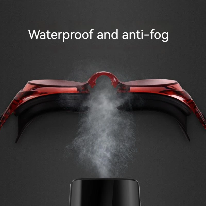 0 Tot 9.0 Volwassen Bijziendheid Zwembrillen Siliconen Waterdichte Anti Fog Diopter Zwembril Custom Verschillende Linker Rechteroog Graad