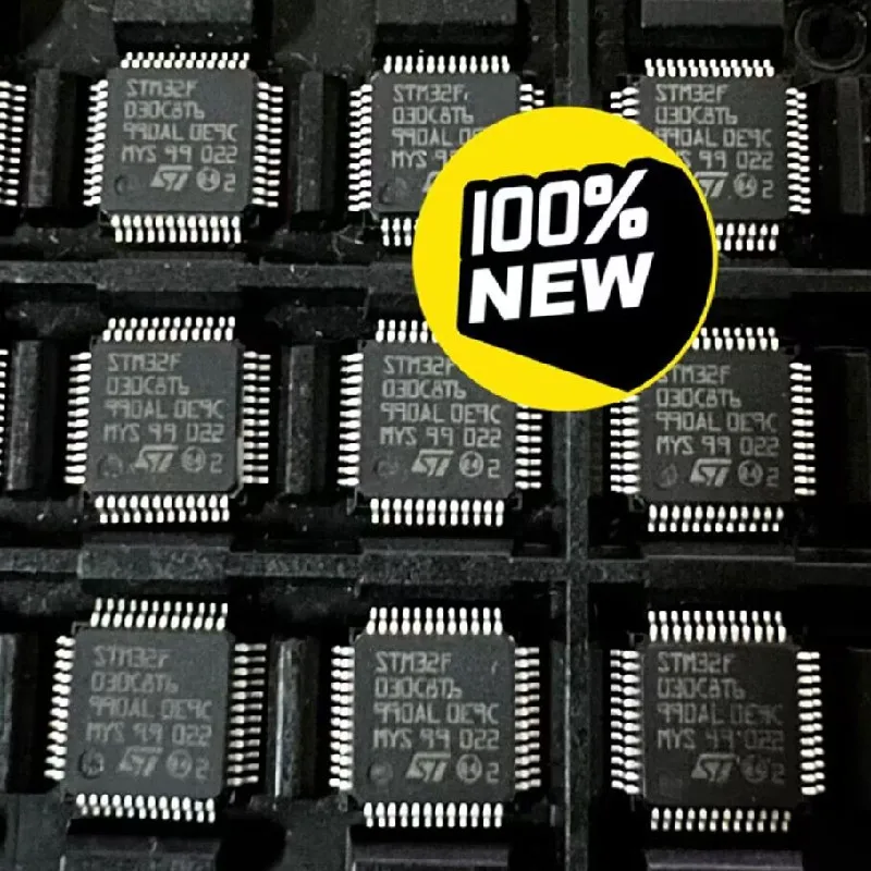 

(5piece)100% New STM32F030C6T6 STM32F030C8T6 LQFP-48