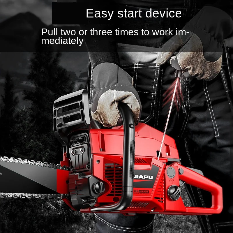 MR High-power tree-cutting chainsaw gasoline saw logging high-power chainsaw arboriculture cutting machine household fuel-saving