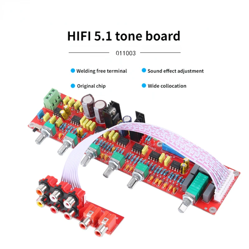 SOTAMIA NE5532 Tone Board HIFI Audio Preamp 5.1 Home Theater