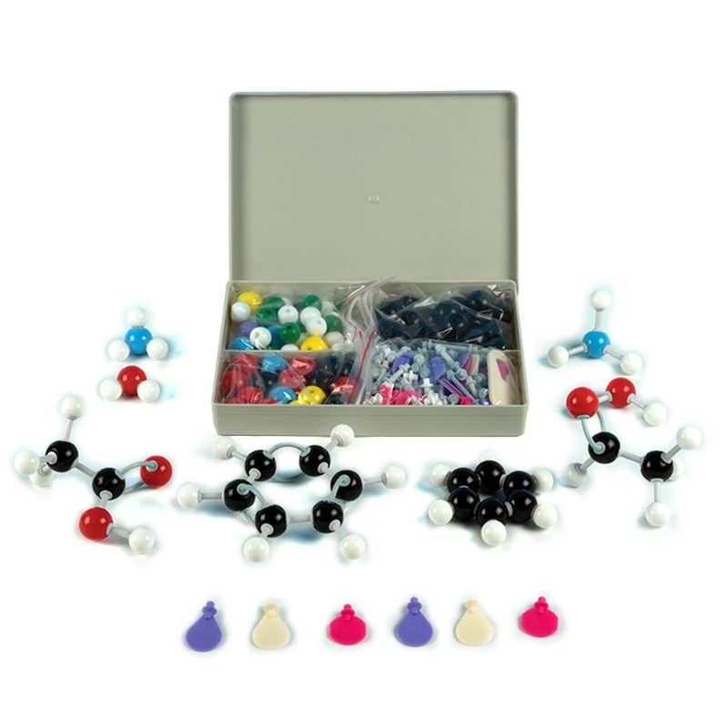 

Dropship 178PCS Organic Chemistry Scientific Atoms Molecular Models Color-Coded Atoms