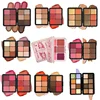 12-Color Iron Box Blusher Plate Multi-Color Cream Blush Plate Concealer Plate Contour and Highlighter Palette Makeup Blush Face 1