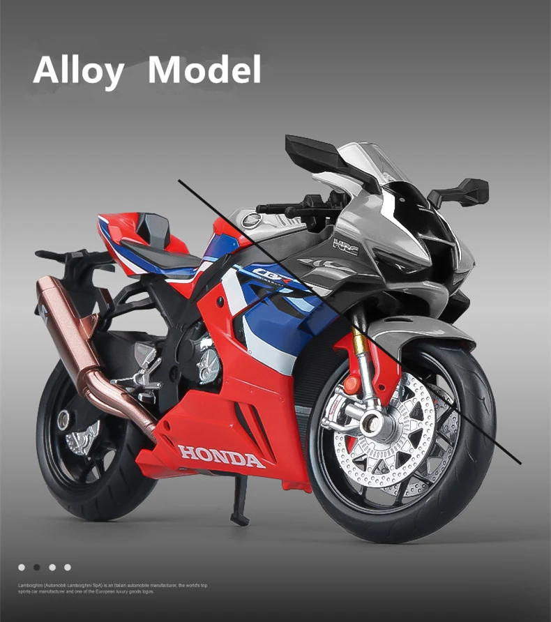1:12 Honda Cbr 1000Rr-R Fire Blade Racing Motorcycle Model Diecast Alloy Metal Street Motorcycle Model