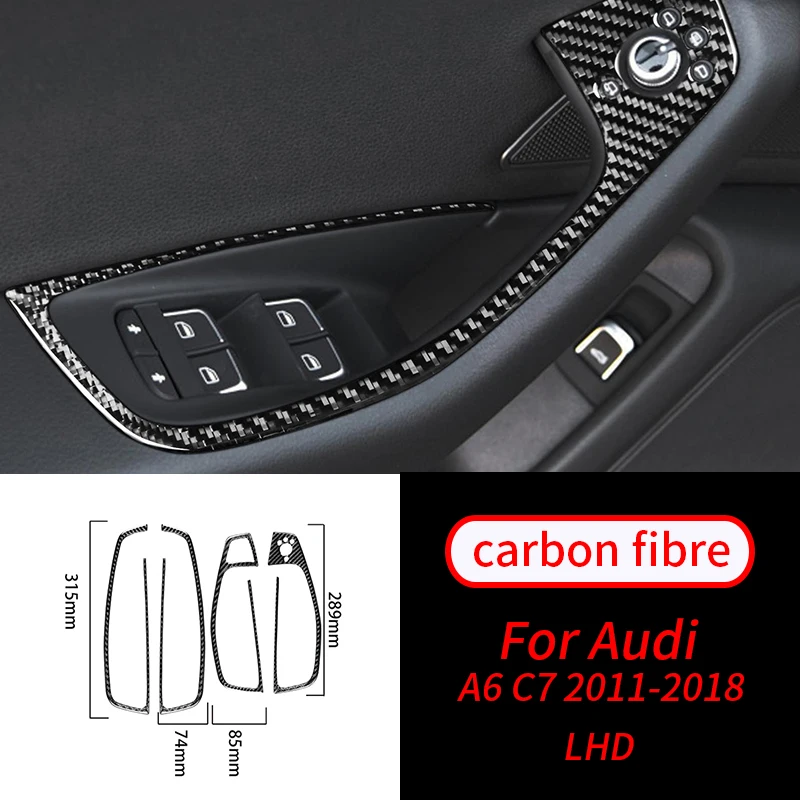 Car Interior Sticker For AUDI A6 C6 C7 4F 4G C8 4K 2005-2025