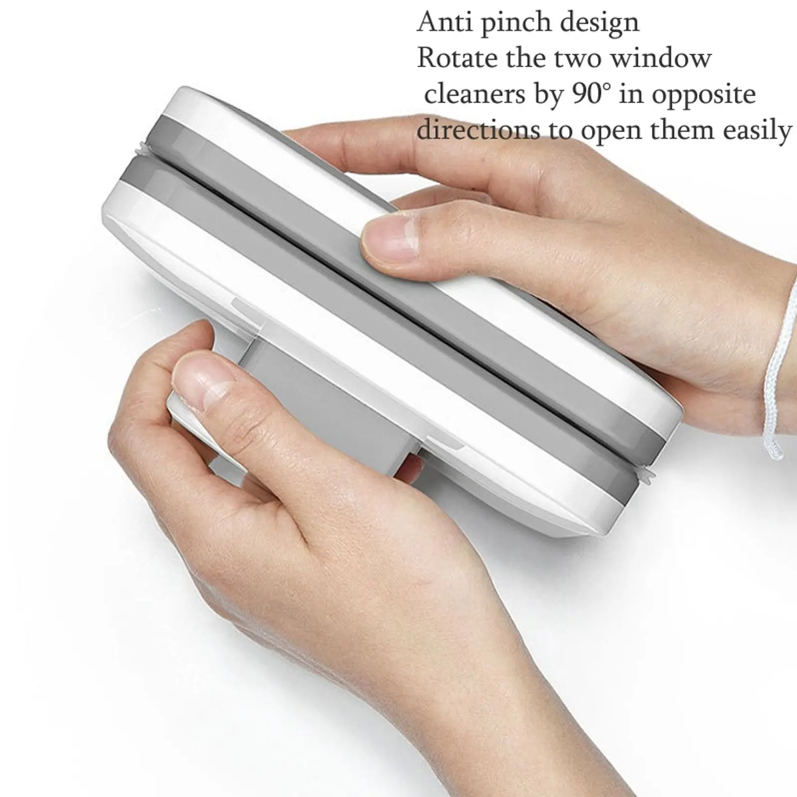 Window Cleaner Magnetic Window Wiper Cleaner Adjustable Double‑Side Glass Cleaning Accessory for Washing Windows Home Use Cleaning Tool
