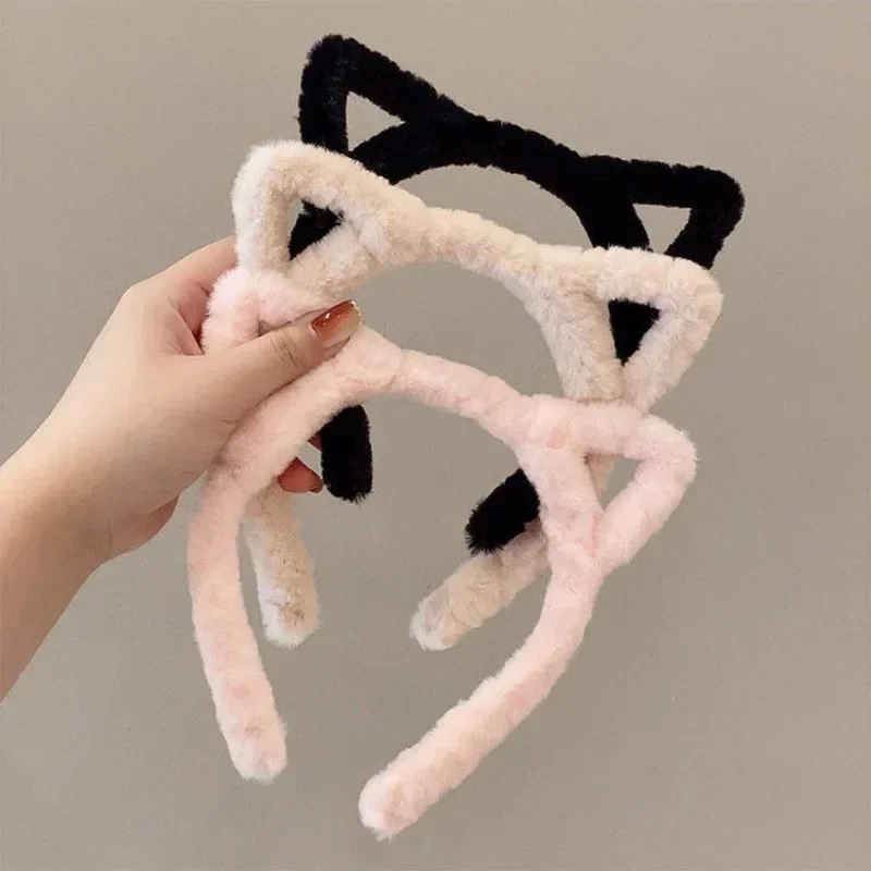 Funny Cartoon Cat Ear Headband for Girls Cartoon Hair Bands Hoop Women Lolita Cosplay Costume Party Headwear Hair Accessories