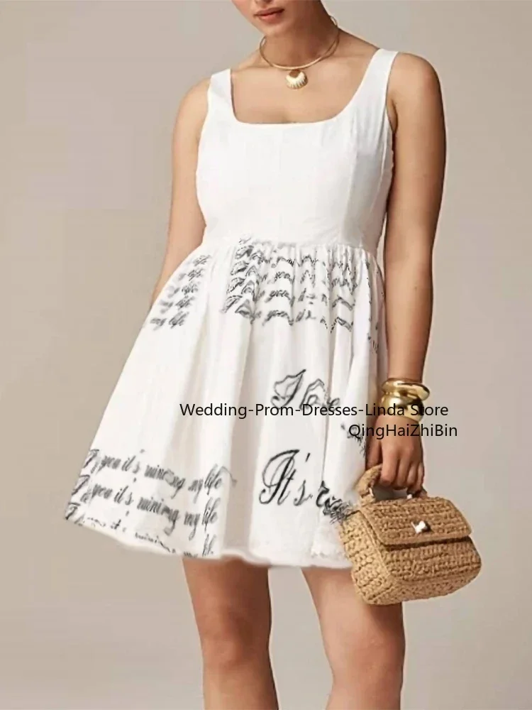 2025 Fashion New in Celebrity Dress Square Neck Mini Cocktail Dress Short  Evening Dresses Birthday Party Prom Homecoming Gowns