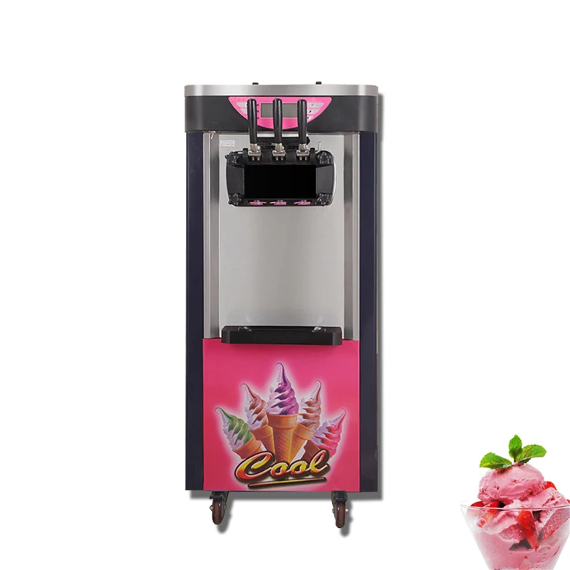 

Ice Cream Machine, Electric Multifunctional Popsicle Machine, Three Flavors, Portable Frozen Yogurt Machine