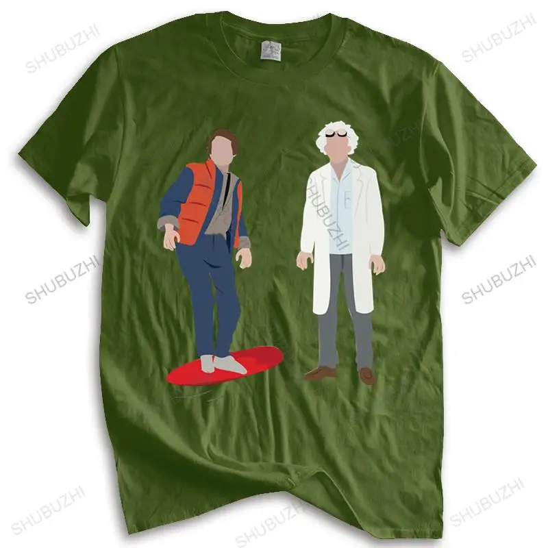 Brand Teeshirt Back To The Future Film Movie Men T-Shirt Gigawatt Delorean Bttf Mcfly Marty Geek Nerd Doctor Emmet Brown