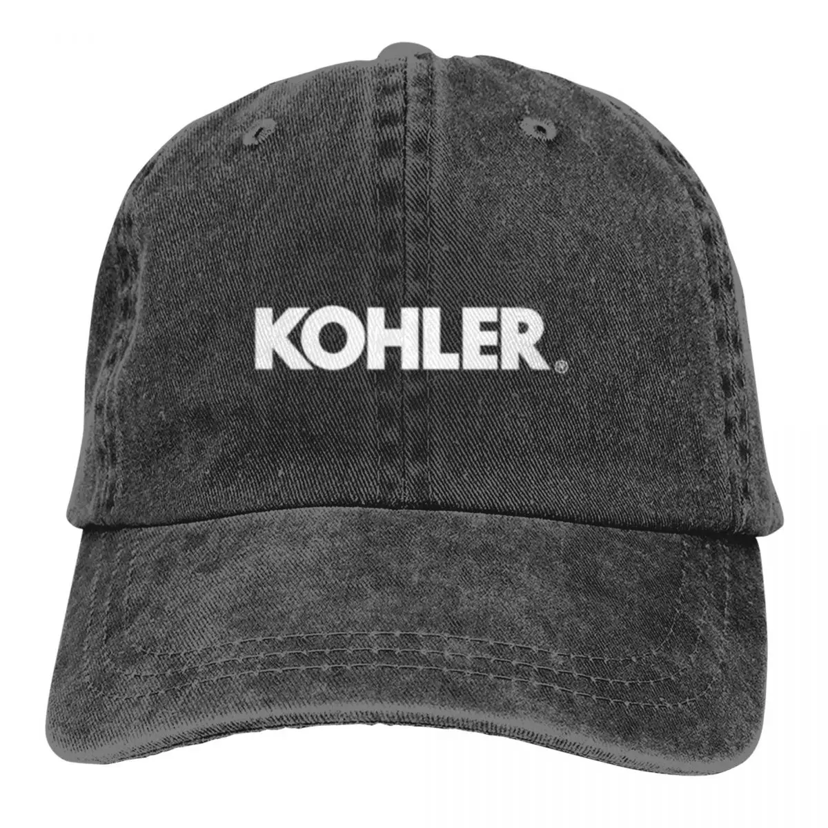 

White Kohler Logo Fashion Stylish A Baseball Cap