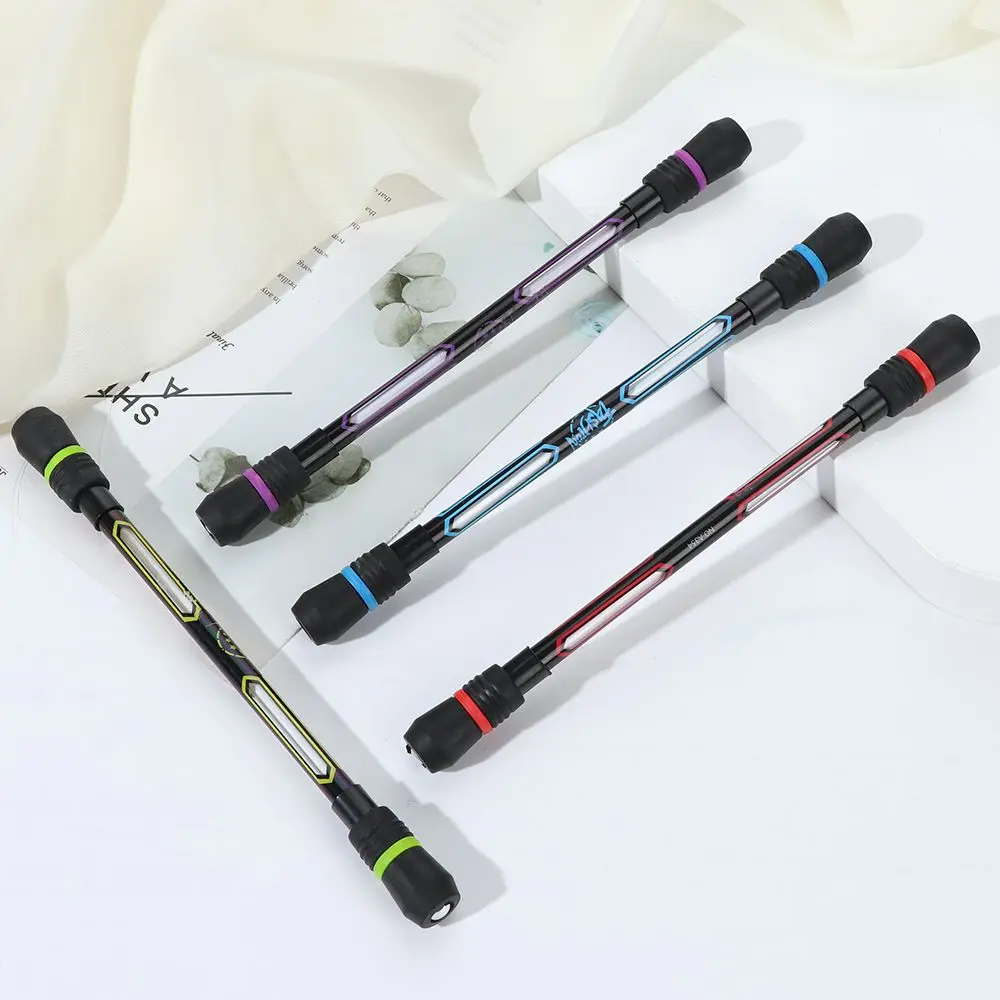 Multifunction Pen Creative Spinner Toy Antistress Spinning Pen Adult Kids Spiner Pen Stress Reliever Anti-slip Hand Writing Tool Office Supplies