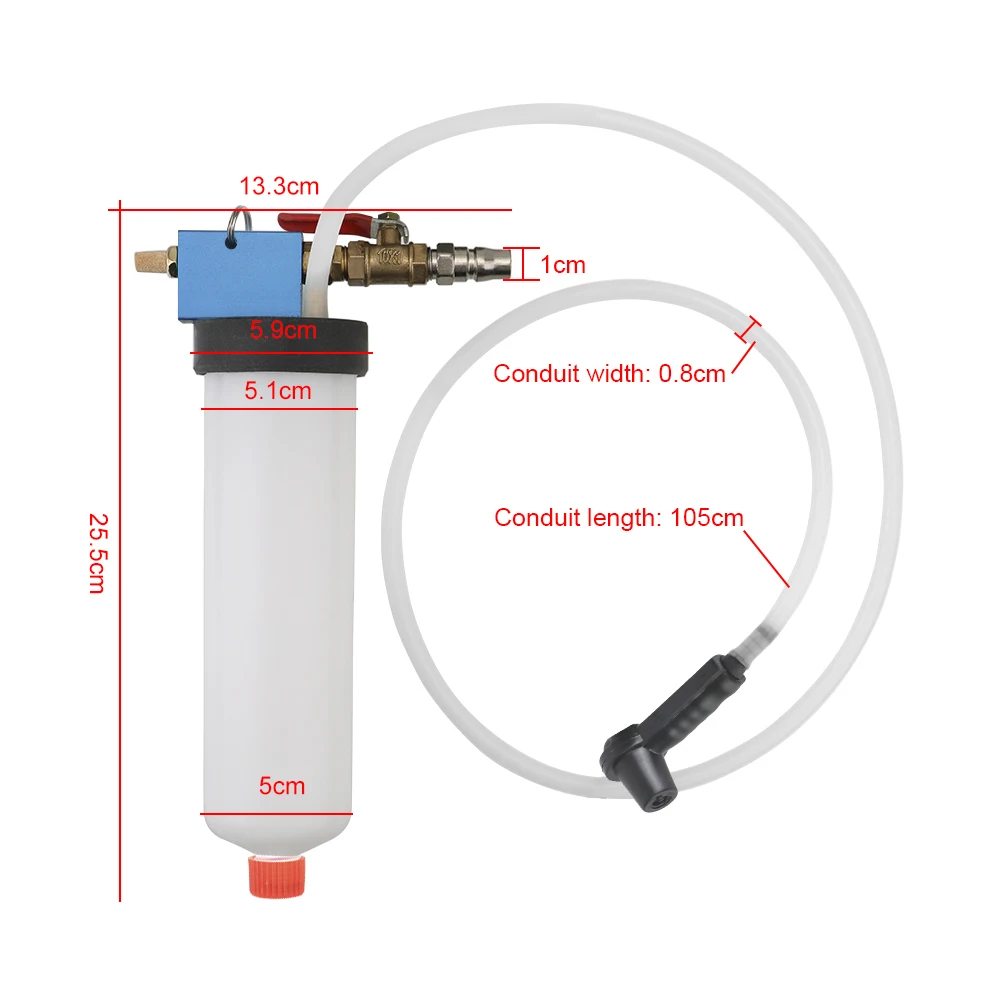 Oil Change Pump Universal Oil Change Pump Brake Bleeder Fluid Suction Hydraulic Clutch Tools Exchange Drain Set Motorcycle Car Accessories