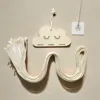 Cute Hair Accessory Storage Rack Solid Wood Cloud Hair Clip Organizer Holder Wall Mounted Storage Rack For Grip Hairpin Hairrope 4